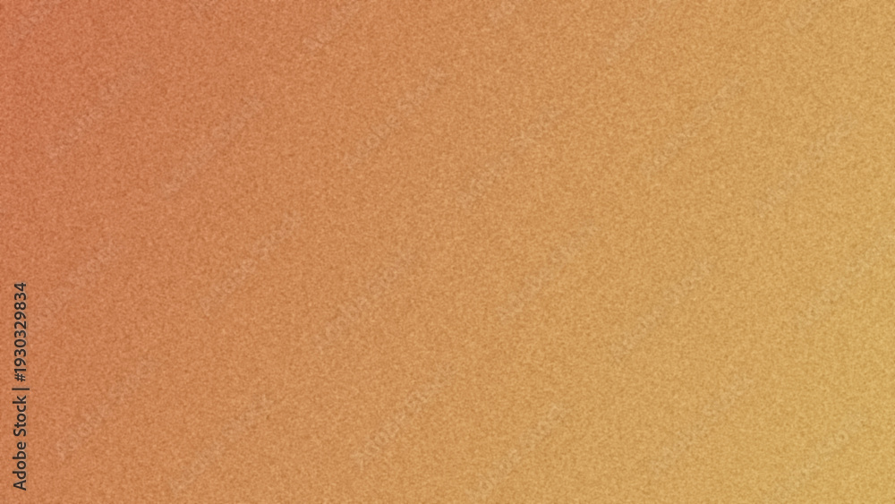 Fototapeta premium Warm Yellow and Orange Noise Texture with Vintage Grain