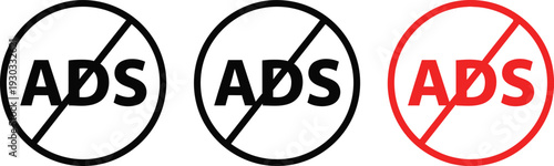 No ads signs