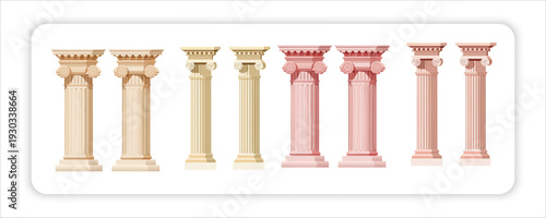 Classical Architectural Columns Collection
