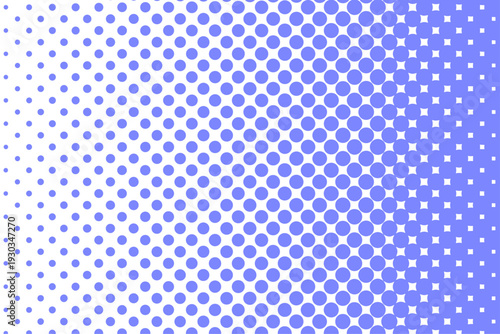 青のカラーハーフトーン