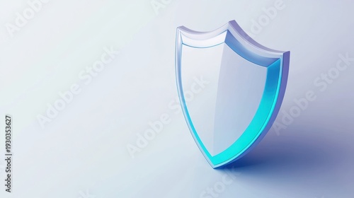 Cybersecurity Shield: Digital Protection Concept