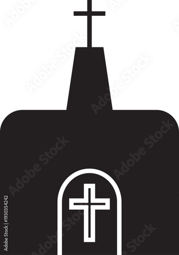 교회 건물 아이콘