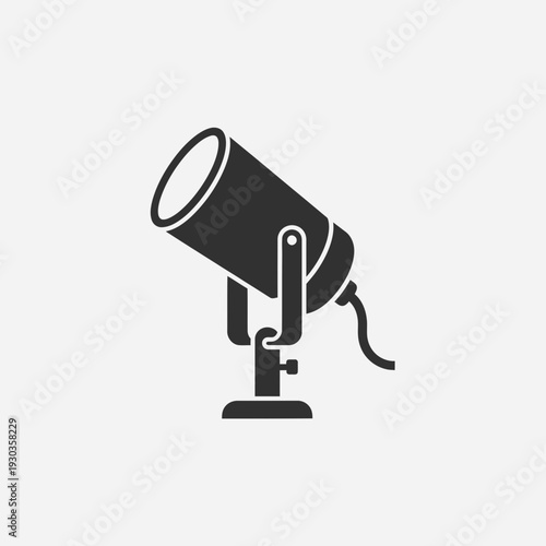 CCTV Security Camera Icon – Surveillance System Vector Illustration
