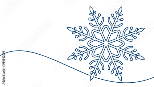 Winter Snowflake Design