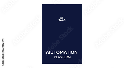 AI Automation Plasterm Technology Business Concept.