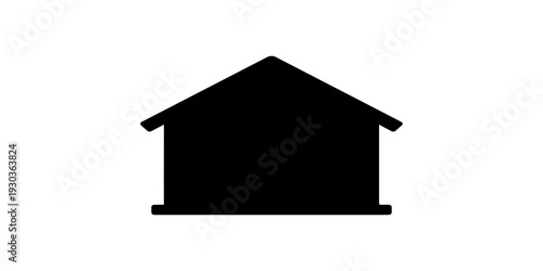 A 3D illustration of a small wooden house icon isolated on a white background representing a real estate concept