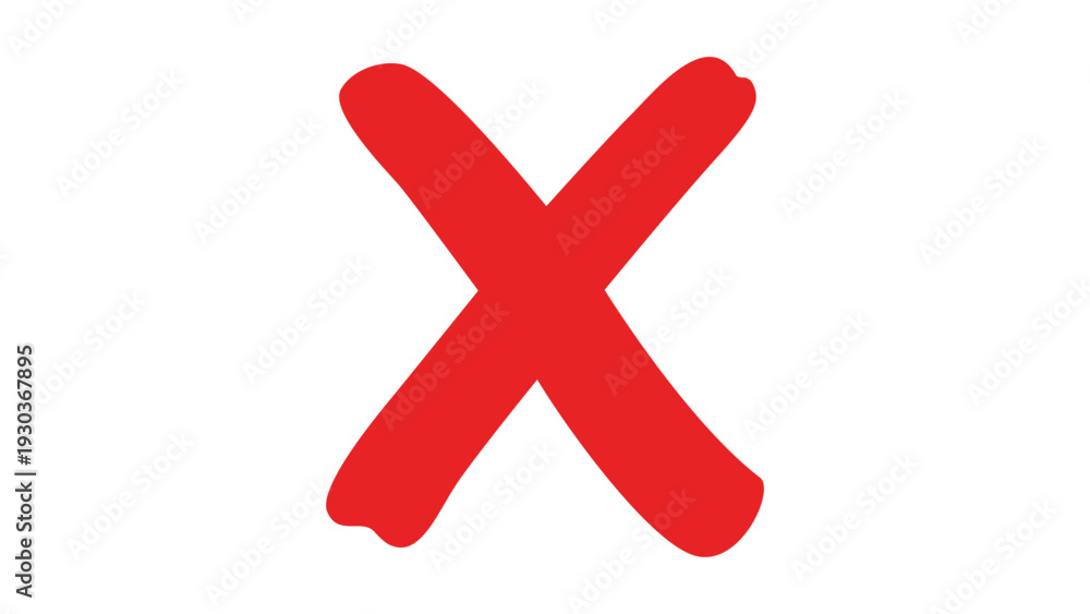 Obraz premium Red Cross Mark Symbol