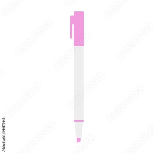 ピンクの蛍光ペン