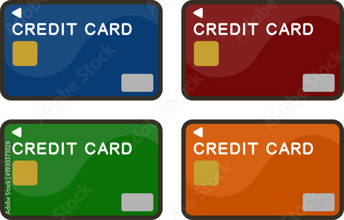 かわいいクレジットカードのアイコン
