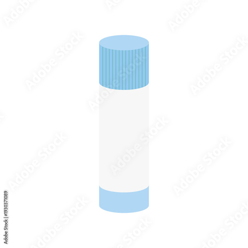 スティック糊のシンプルなイラスト