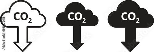 Carbon dioxide emission and absorption process