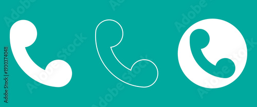Obraz na plátně contact icon