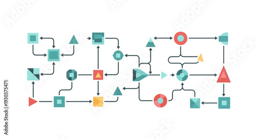 An intricate abstract network illustrating complex AI algorithms and data processing technology, representing interconnected systems and advanced computational intelligence