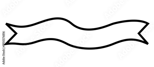 ribbon bow outline