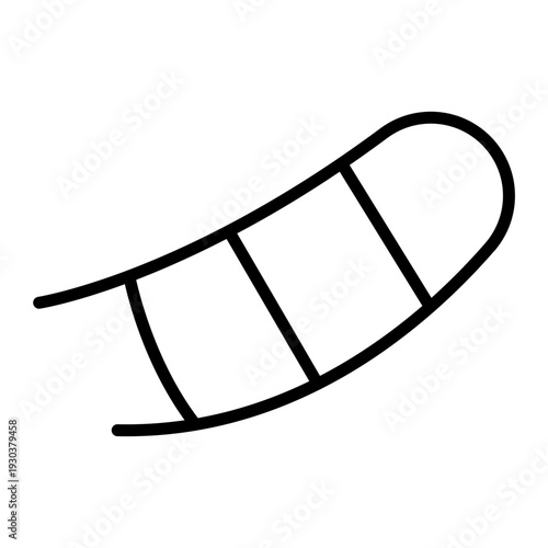 Cartoon smiling mouth. Funny happy face expresion. Vector illustration