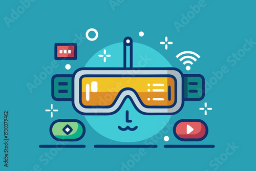 smart glasses data overlay interface