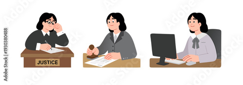 business woman with business concept