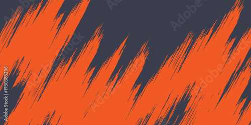 Minimal Abstract Orange Grunge Scratch Background Template
