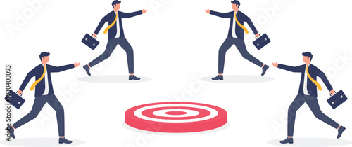 Strategic Goal Competition and Professional Business Target Race