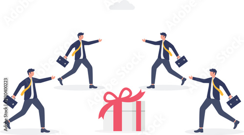 Strategic Reward Competition and Professional Business Gift Race