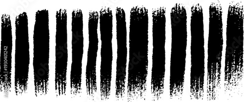 Abstract grunge stencil style leaderboard bars design for modern art projects