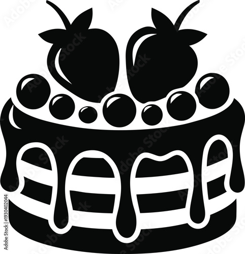 Cake vector illustration