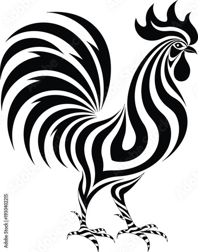 Rooster vector illustration