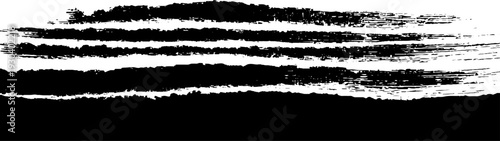 High contrast abstract grunge oat flake oval design for stencil art and decor