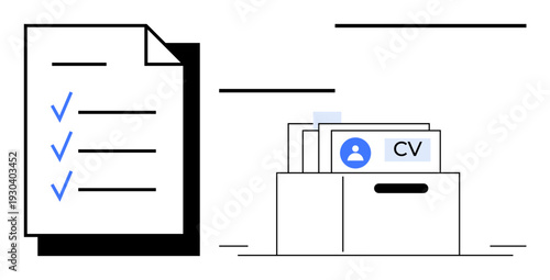 Recruitment process. Recruitment tools streamline the hiring process for employers. Recruitment involves checklist and resume evaluation for candidate selection. For HR, staffing, job search, hiring