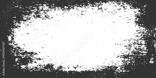 Grungy Border Texture: A raw and imperfect grungy border texture. Ideal for adding a touch of grit and character to your designs.