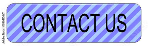 Contact us Button on white backround - illustration