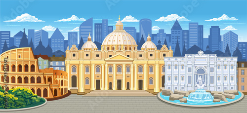 Landmarks of Rome