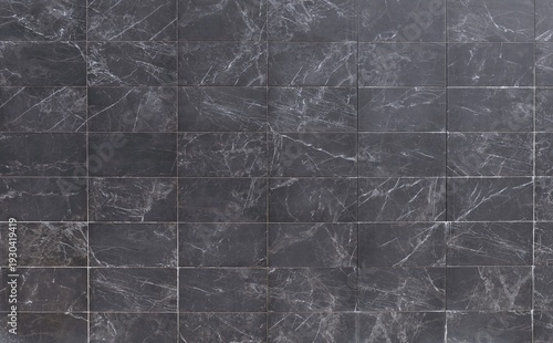 Wallpaper Mural Elegant tiled wall with brownish gray marble with white streaks. Background and texture. Torontodigital.ca