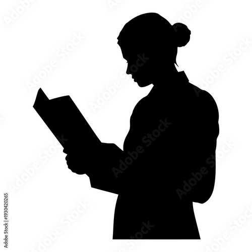 Empty white background with no objects or features silhouette