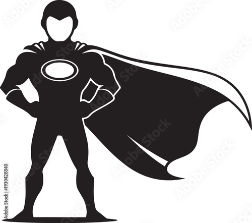 super hero icon vector illustration