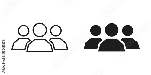 Group People Icon Business Team Community Concept