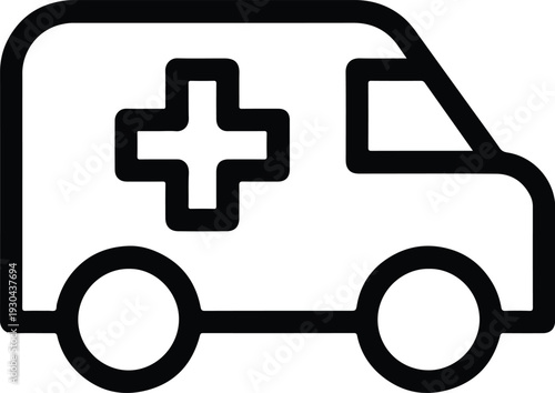 Ambulance van emergency medical rescue transport health