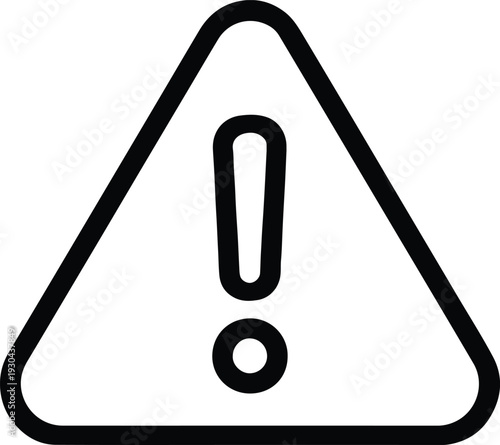 Warning sign danger alert hazard attention safety