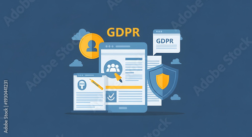 GDPR compliance illustration
