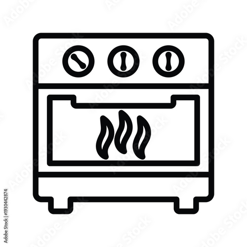 Electric oven Icon