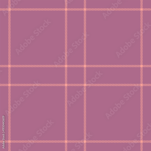 Napkin tartan vector seamless, complexity background texture pattern. Drawing fabric plaid textile check in pink and red colors.
