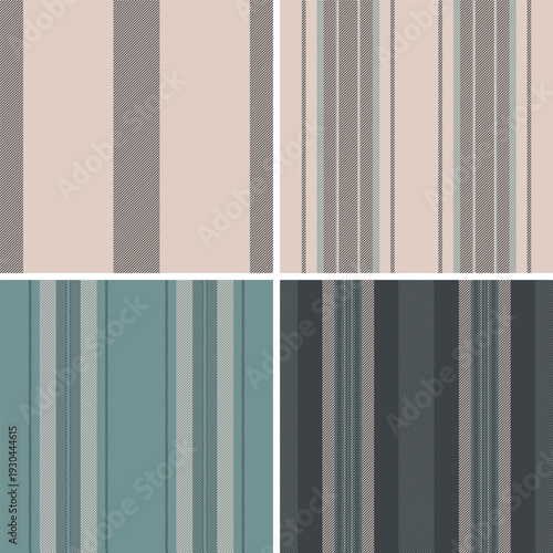 Striped pack for old-style print and textile projects. Traditional patterns reinforce vintage storytelling.