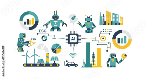 Artificial Intelligence and Automation in Modern Industry and Technology.