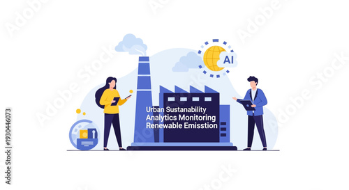 Sustainable Industrial Innovation with AI Technology.