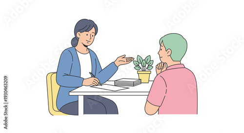 Woman Giving Food to Senior Man.