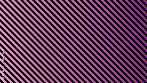 Black and pink diagonal stripes create a dynamic striped surface with a subtle color gradient