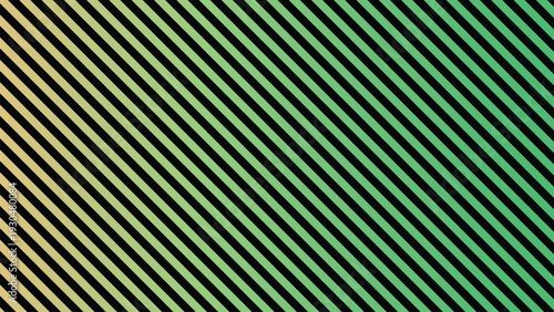Soft orange and green gradient diagonal lines form a sleek geometric pattern