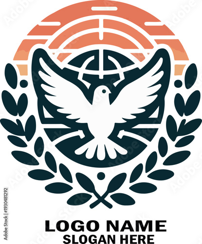 Day for Disarmament and Non Proliferation Awareness logo icon vector art white background