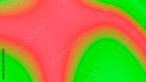 Wallpaper Mural Abstract 3D background with gradient from green to red. 3D render is suitable for social networks, advertising and presentations Torontodigital.ca