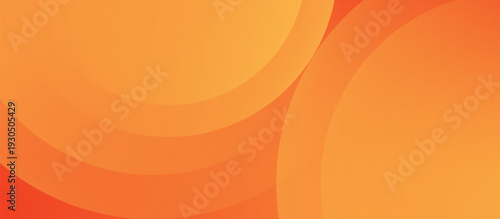 Abstract orange background with circles